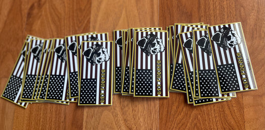 "US FLAG/GET FUCCED" sticker